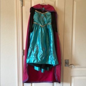 Custom embroidered Elsa Frozen Coronation Dress